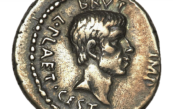 EID MAR denarius coin